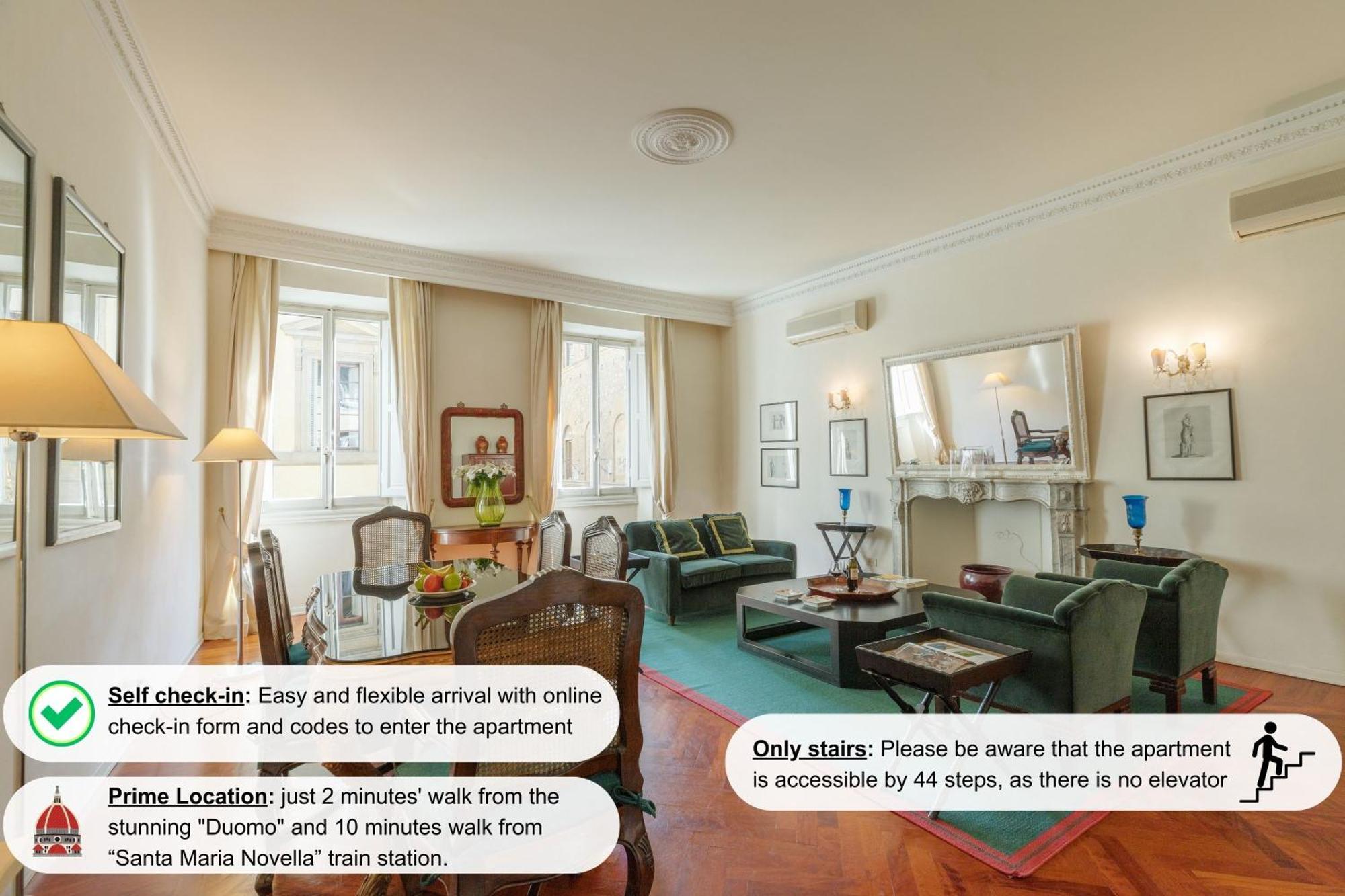 Velluto Elegant Apartment Near The Duomo Florencie Exteriér fotografie